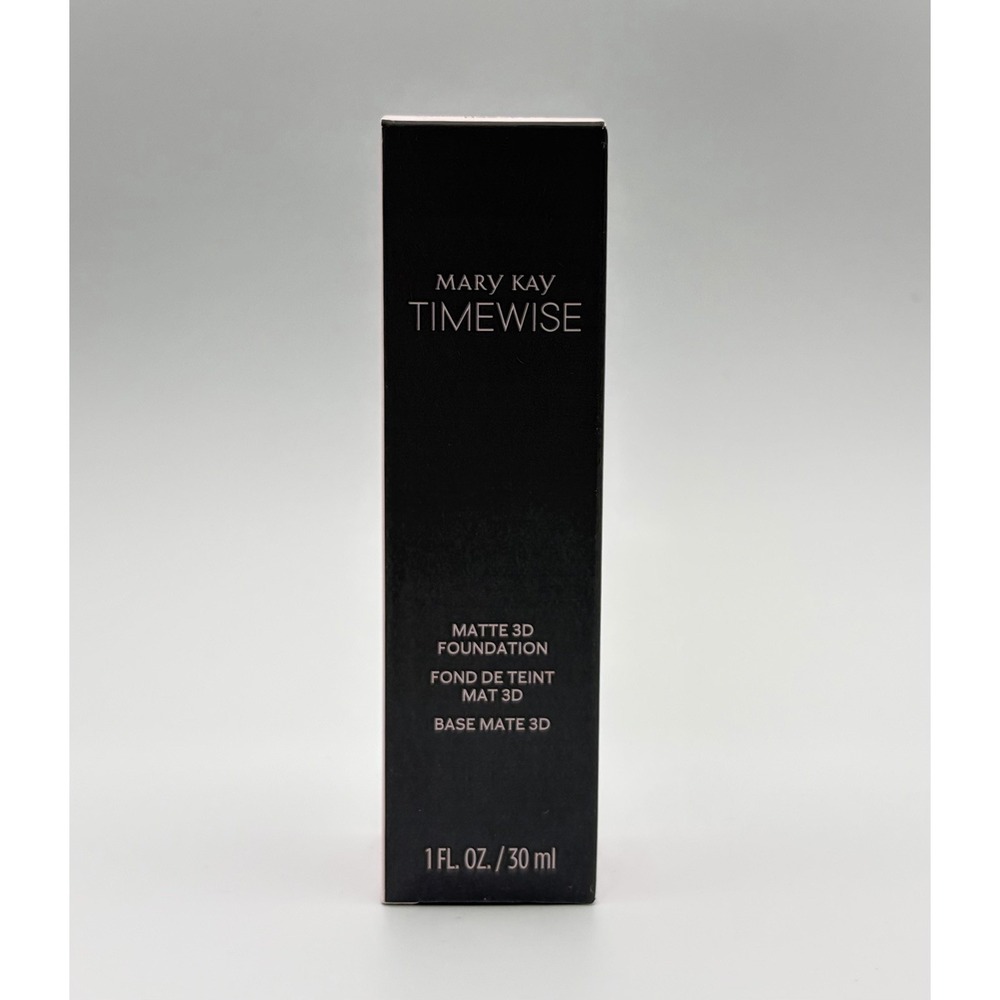 Mary Kay TimeWise Matte 3D Foundation Bronze W 110 Combination To Oily Skin 1oz